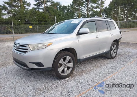 2013 Toyota Highlander z USA, uszkodzony, nr VIN 5TDZA3EH9DS046062